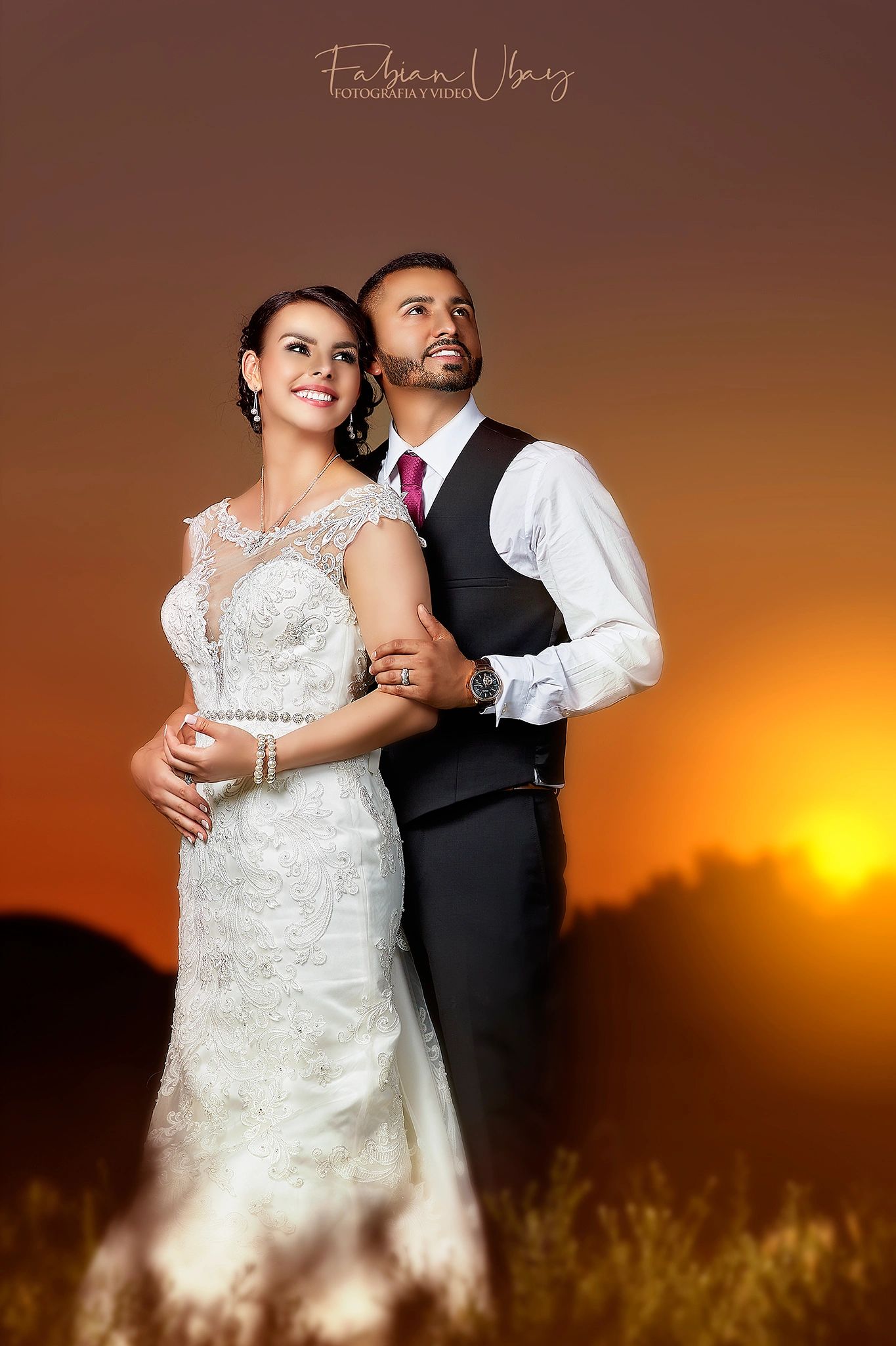 Novios boda — Fabian Ubay