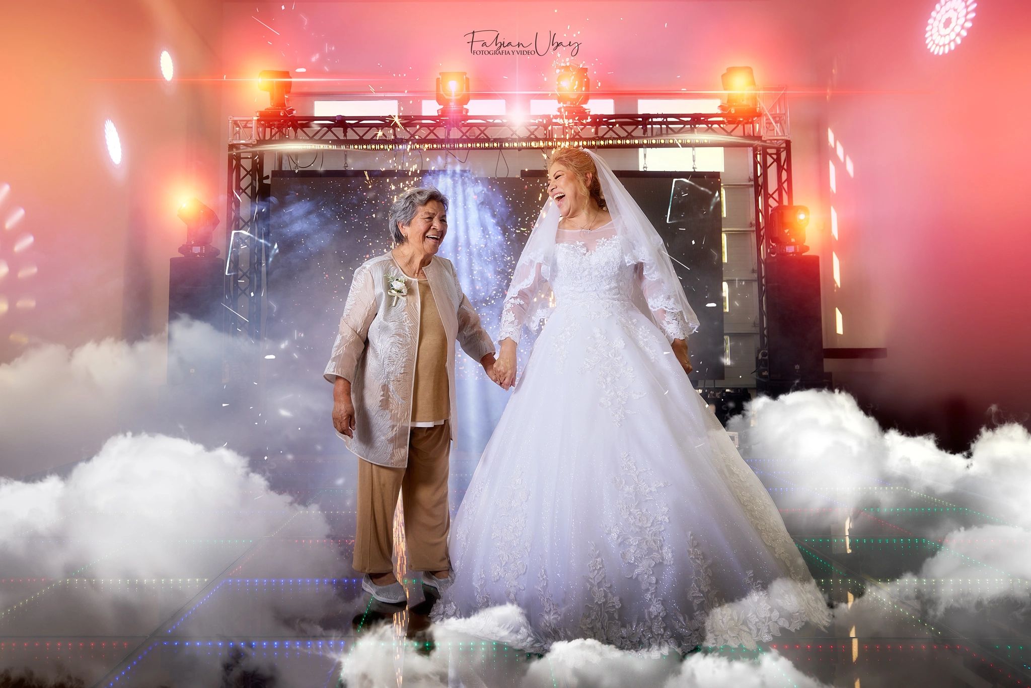 Boda en escenario — Fabian Ubay