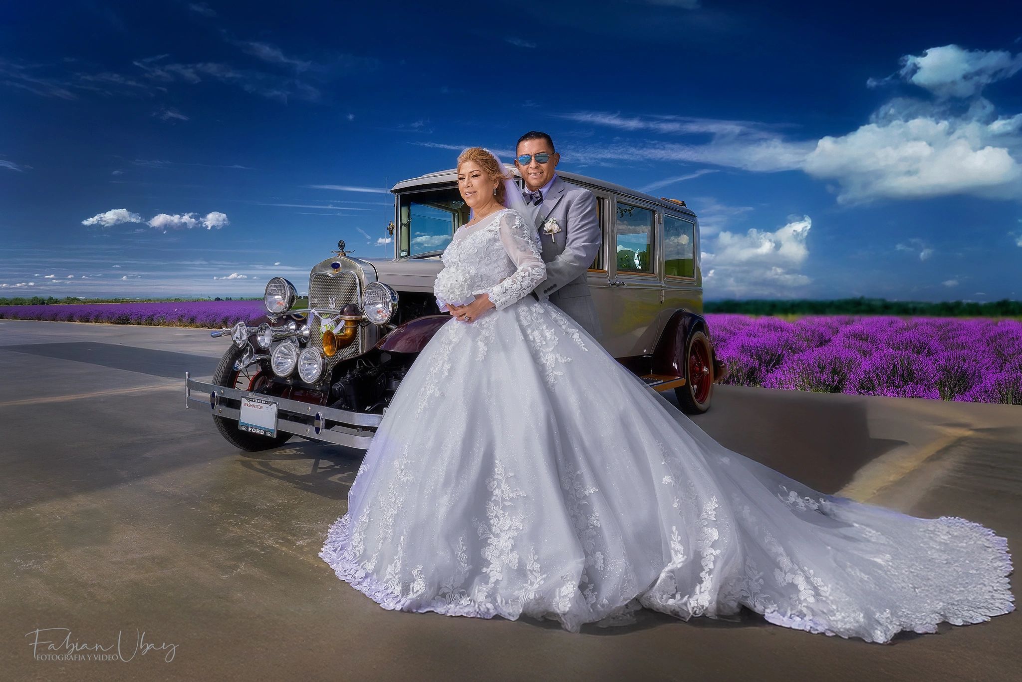 Boda en lavanda — Fabian Ubay